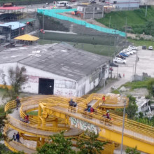 Motociclistas se toman de vía ruta de peatones en Manizales
